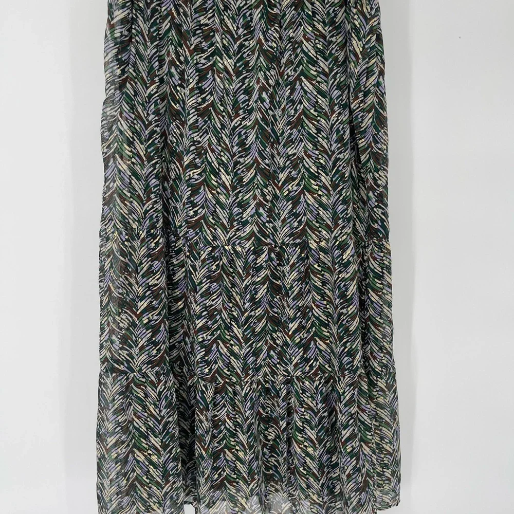Chic Multicolor Maxi Skirt